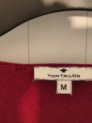 Vorschaubild 4 von Damen Pullover V-Ausschnitt Gr. 38/M Rot Casual