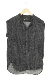 Vorschaubild 1 von Damen Bluse Blau Meliert Gr. 32/XXS Casual