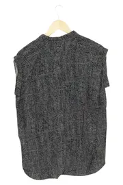 Vorschaubild 2 von Damen Bluse Blau Meliert Gr. 32/XXS Casual