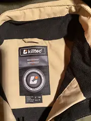 Vorschaubild 5 von Skijacke Kinder Gr. 164 Funktionsjacke Oliv Schwarz Wasserdicht