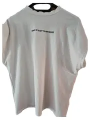 Vorschaubild 1 von T-Shirt Damen Gr. 36/S Casual Beige Baumwolle Schriftzug