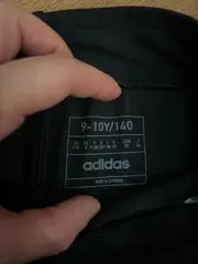 Vorschaubild 5 von Sport Shorts Radlerhose Kinder Mädchen Gr. 140 Schwarz 3-Streifen