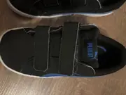 Vorschaubild 2 von Kinder Sneaker Klettverschluss Grau Blau Gr. 27 Sportlich