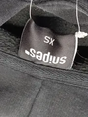 Vorschaubild 3 von Herren Kapuzenpullover Hoodie Gr. XS Schwarz Logo Print Baumwolle