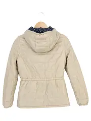 Vorschaubild 2 von Kinder Steppjacke Beige Gr. 158 mit Kapuze