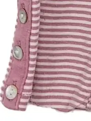 Vorschaubild 6 von EDC Damen Langarmshirt gestreift Gr. 36/S Pink Baumwolle Casual