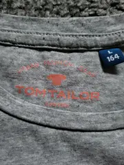 Vorschaubild 4 von Kinder T-Shirt Gr. 164 Grau Casual mit Schriftzug