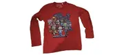 Vorschaubild 1 von Mojang Minecraft Langarmshirt Jungen Gr. 158/164 Rot Casual