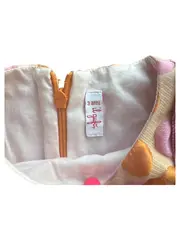 Vorschaubild 5 von Mädchen Strickkleid Punkte Mehrfarbig Gr. 98 Festlich Sommer