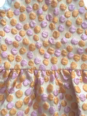 Vorschaubild 2 von Mädchen Strickkleid Punkte Mehrfarbig Gr. 98 Festlich Sommer