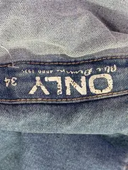 Vorschaubild 3 von Damen Jeansjacke Gr. 34/XS Blau Casual Streetwear Vintage