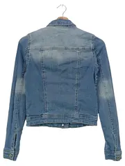 Vorschaubild 2 von Damen Jeansjacke Gr. 34/XS Blau Casual Streetwear Vintage