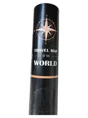 Vorschaubild 1 von Travel Map of the World Weltkarte Rubbel Landkarte Scratch Map Poster