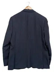 Vorschaubild 2 von Herren Sakko 52/XL Blau Klassisch Elegant Business