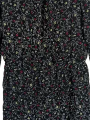 Vorschaubild 3 von EDC Damen Kleid Blumenmuster Langarm Gr. 34