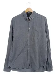 Vorschaubild 1 von Freizeithemd Herren Gr. L Heather Oxford Shaped Fit Grau