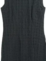 Vorschaubild 2 von Damen Etuikleid Gr. M Schwarz Elegant Lochmuster