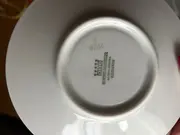 Vorschaubild 2 von Untertasse Porzellan Weiß Goldrand Klassisch