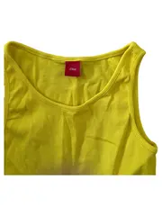 Vorschaubild 3 von Kinder Top Rippstrick Gelb Gr. 140 Casual