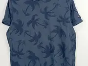 Vorschaubild 3 von Herren T-Shirt Einheitsgröße Blau Palmenmuster Casual