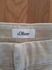 Vorschaubild 4 von Damen Stoffhose Gr. 38 Beige Casual Hose