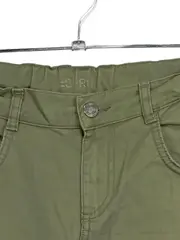 Vorschaubild 2 von Cargo Shorts Kinder Gr. 152 Oliv Baumwolle Freizeit Hose