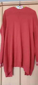 Vorschaubild 2 von Strickjacke Damen Gr. 36/S Rot Casual Baumwolle Viskose