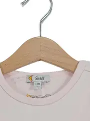 Vorschaubild 3 von Mädchen Langarmshirt Rosa Schwanenmotiv Gr. 110