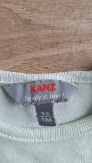Vorschaubild 6 von Baby Pullover Gr. 56 Langarm Baumwolle Grün Tiermotiv Alltag