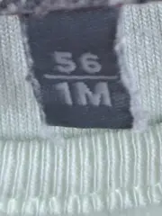 Vorschaubild 7 von Baby Pullover Gr. 56 Langarm Baumwolle Grün Tiermotiv Alltag
