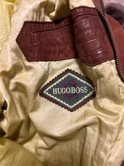 Vorschaubild 2 von Herren Lederjacke Braun Vintage Gr. L/50 Winterjacke