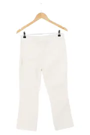 Vorschaubild 2 von Damen Stoffhose Business Elegant Weiß Gr. M