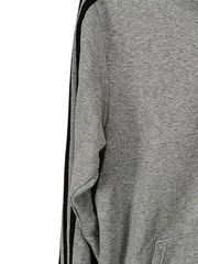 Vorschaubild 5 von Trainingsjacke Herren Grau M Kapuze Reißverschluss Baumwolle Sport