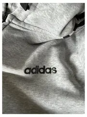 Vorschaubild 2 von Trainingsjacke Herren Grau M Kapuze Reißverschluss Baumwolle Sport