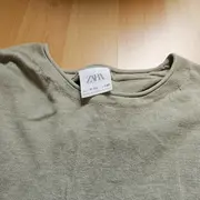 Vorschaubild 4 von Kinder T-Shirt Gr. 140 Oliv mit Brusttasche Casual