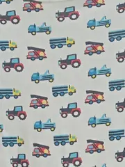 Vorschaubild 3 von Baby Body Kurzarm LKW-Motiv Gr. 74/80 Mehrfarbig Wolle