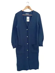 Vorschaubild 1 von Strickjacke Damen 34;XS Blau Langarm Casual Cardigan