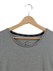 Vorschaubild 3 von Dri-Fit Sport T-Shirt Herren Gr. 52, XL Grau Meliert Kurzarm