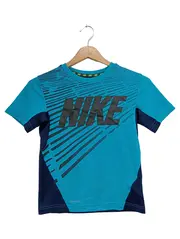 Vorschaubild 1 von Sport Shirt Kinder Gr. 128 Blau Dri-Fit T-Shirt Jungen Mädchen