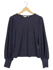 Vorschaubild 1 von Damen Langarmshirt Gr. 38/M Mehrfarbig Elegant