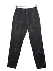 Vorschaubild 1 von Damen Stoffhose Gr. W33 Schwarz Modisch Tierdruck