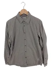 Vorschaubild 1 von Herren Hemd gestreift Grau Gr. 40 (52/XL)
