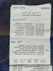 Vorschaubild 4 von Damen Kapuzenpullover Hoodie Gr. 38;M Blau Camouflage Logo-Print