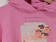 Vorschaubild 3 von Mädchen Kapuzenpullover Gr. 140 Pink Casual mit Pailletten
