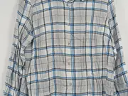 Vorschaubild 2 von Damen Hemdbluse kariert Langarm Mehrfarbig Gr. 42/XL