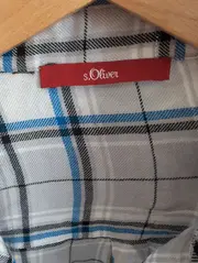 Vorschaubild 4 von Damen Hemdbluse kariert Langarm Mehrfarbig Gr. 42/XL