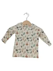 Vorschaubild 1 von Langarmshirt Kinder Gemüse Motiv Baumwolle Mehrfarbig Gr. 98