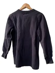 Vorschaubild 2 von Damen Pullover Langarm Rippstrick Uni Schwarz Gr. 36/S