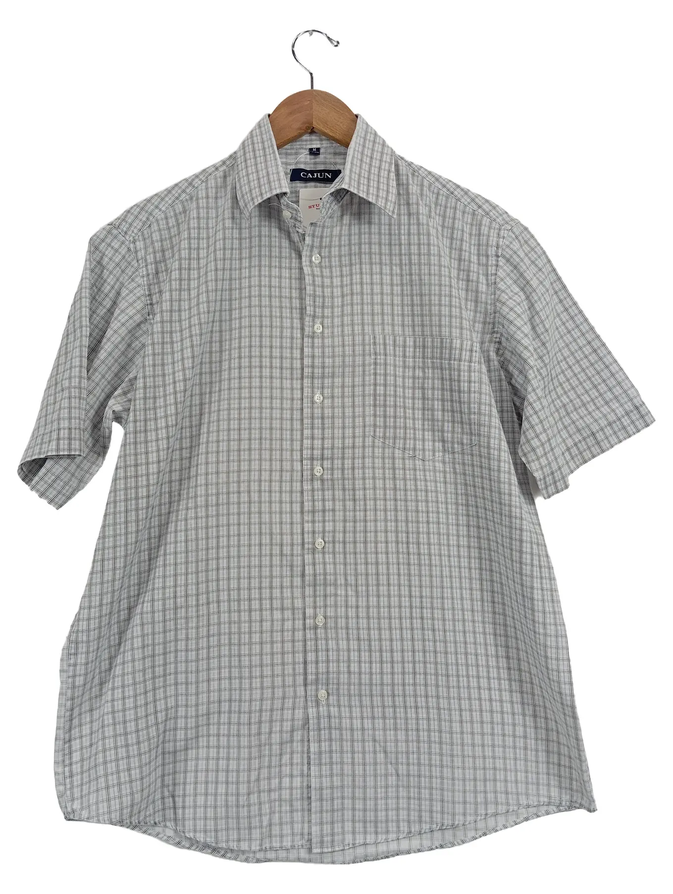 CAJUN Herren Freizeithemd kariert kurzarm Mehrfarbig Gr. Einheitsgröße