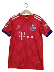 Vorschaubild 1 von FC Bayern München Trikot Kinder Gr. 128 Rot Home 2018/19